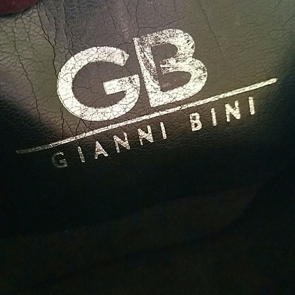 Gianni Bini  black wedge boots - Picture 2 of 5